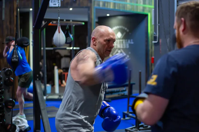 Boxing facility at Industrial Fitness