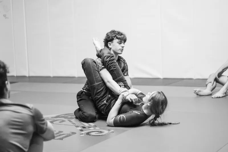 Jiu Jitsu submission technique training