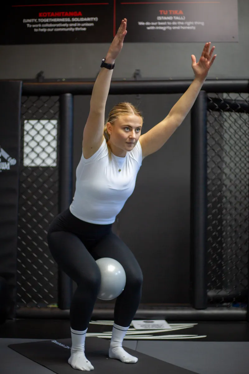 Pilates class at Industrial Fitness Queenstown